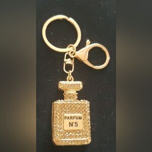 New Perfume Bottle Charm Keychain